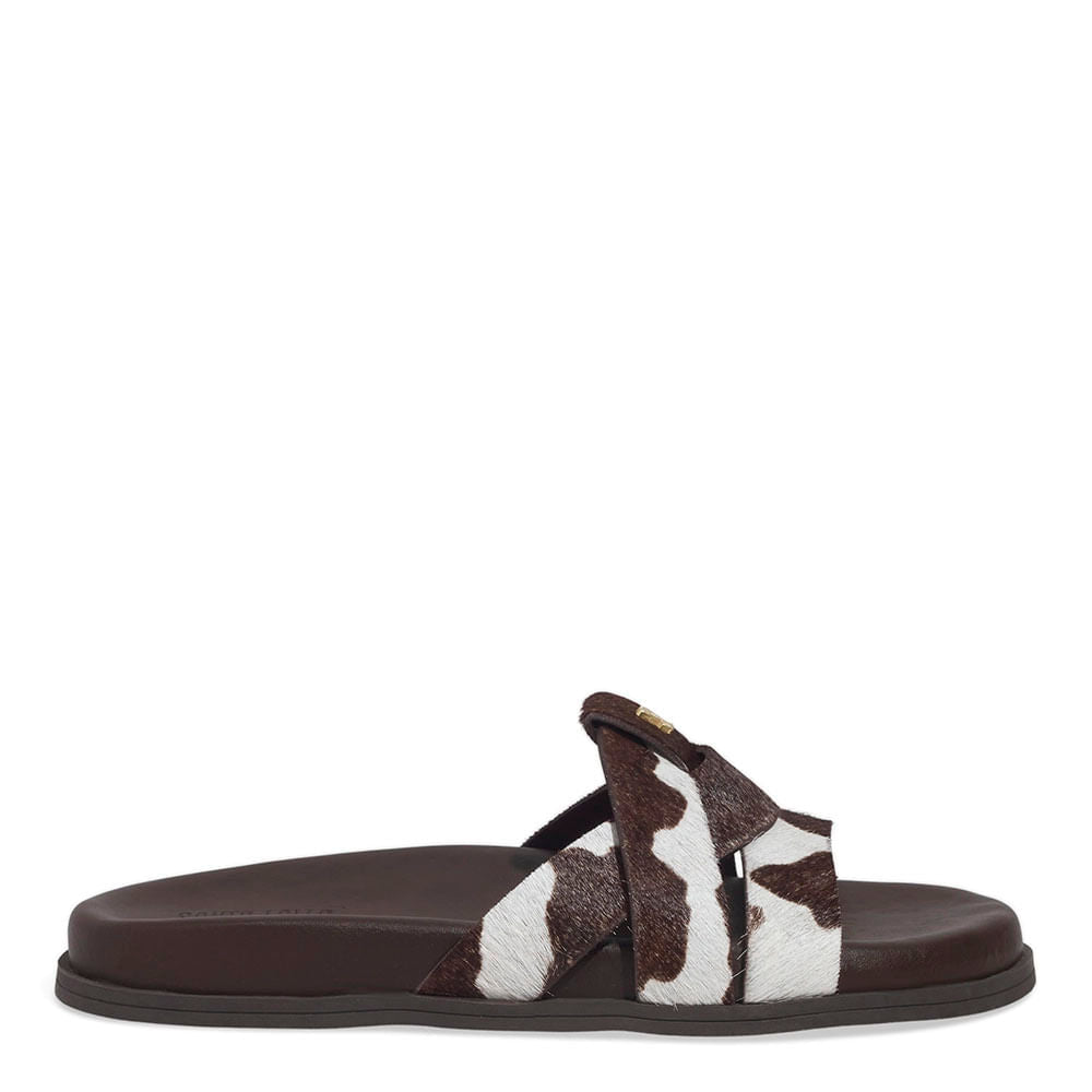 Papete Santa Lolla Vaca Tiras Cruzadas Pelo