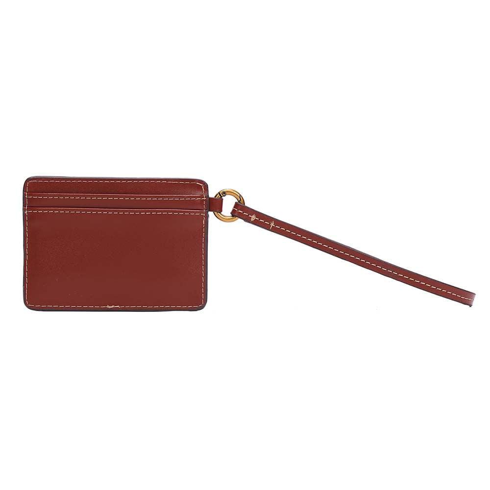 Porta-Cartões Santa Lolla Terracota Alça Pulseira