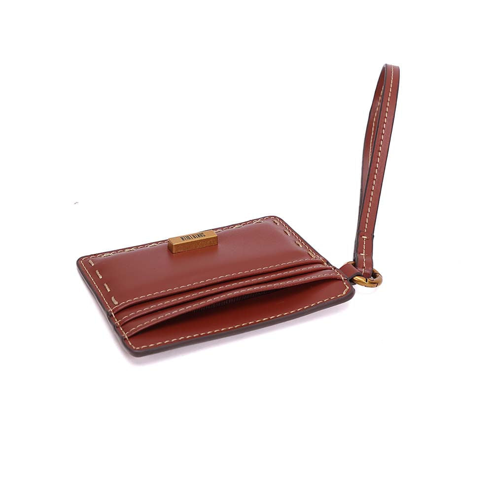 Porta-Cartões Santa Lolla Terracota Alça Pulseira