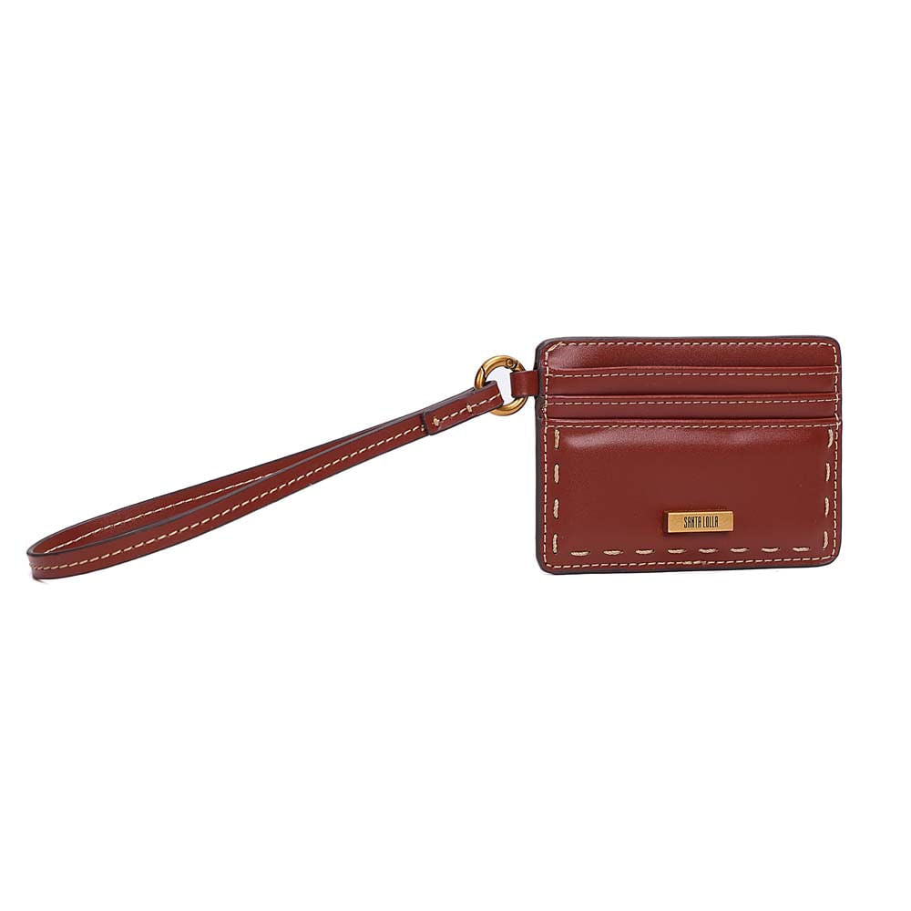 Porta-Cartões Santa Lolla Terracota Alça Pulseira