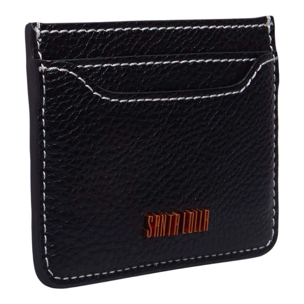 Porta Cartão Santa Lolla Preto 