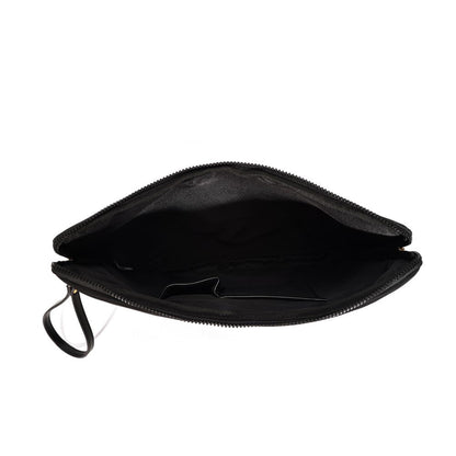 Porta Notebook Preto Nylon Com Alça De Mão