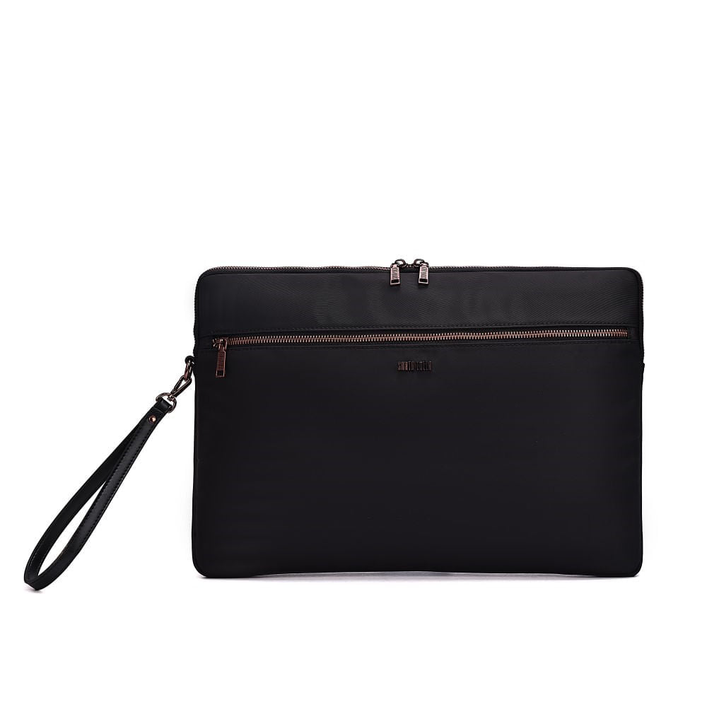 Porta Notebook Preto Santa Lolla Nylon 