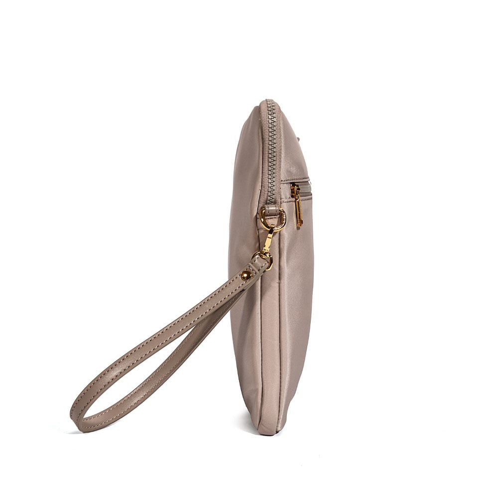 Porta Notebook Santa Lolla Cinza Fogo Alça De Mão