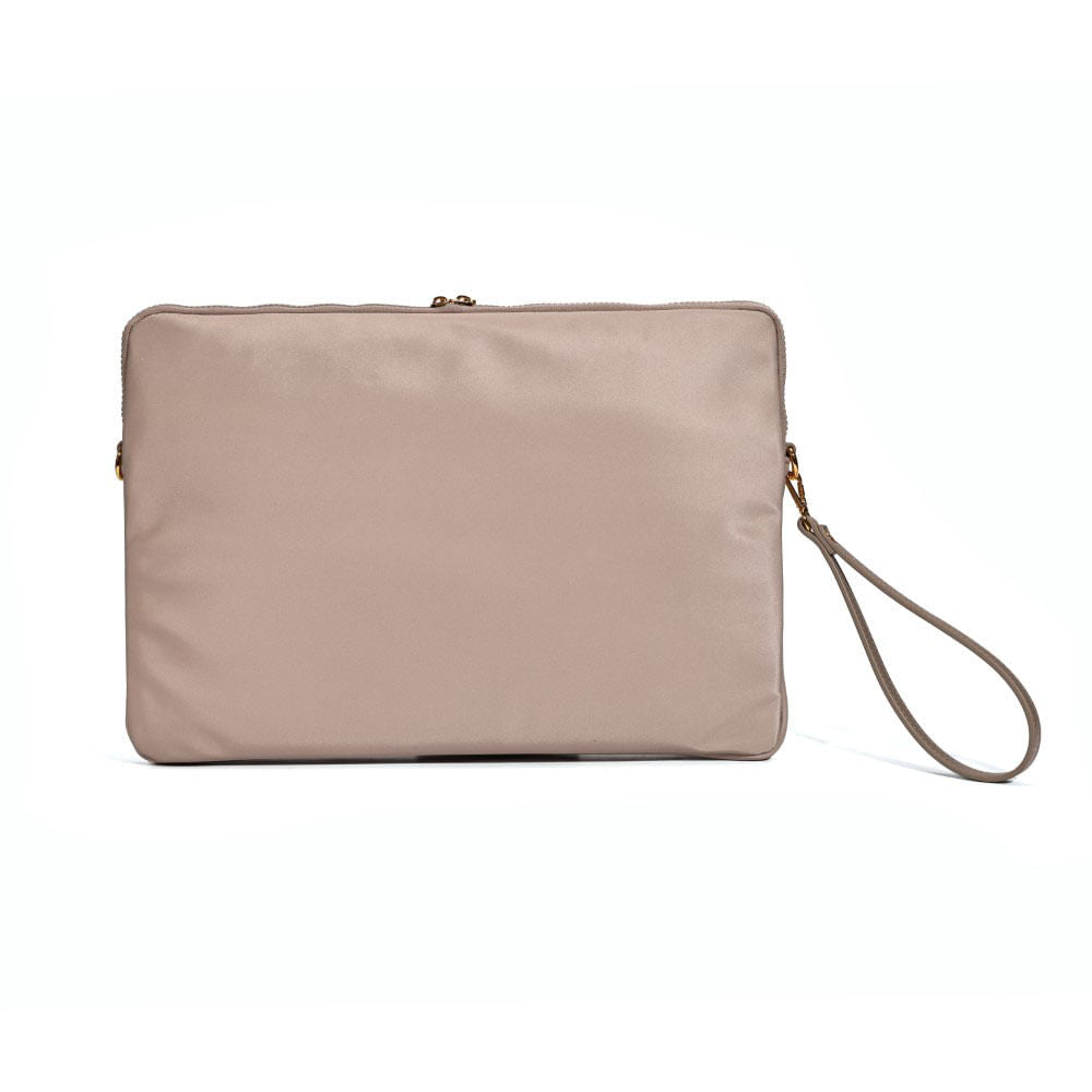 Porta Notebook Santa Lolla Cinza Fogo Alça De Mão