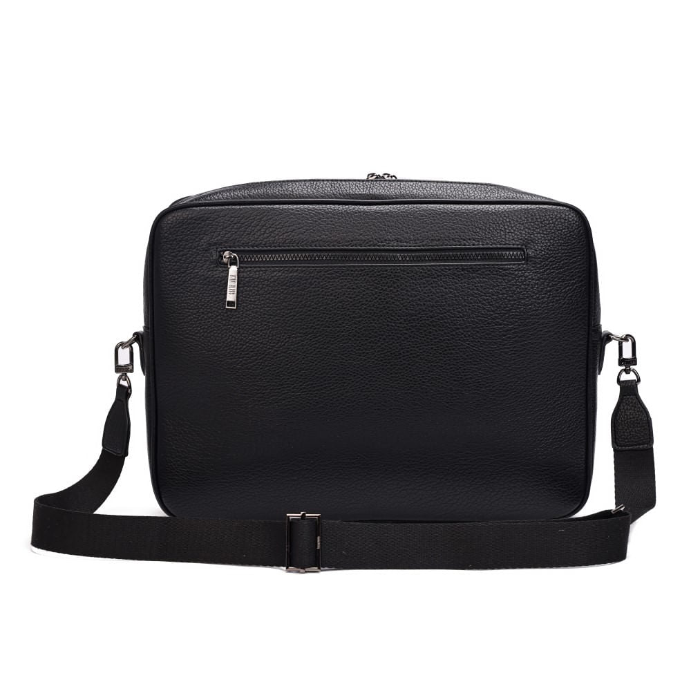 Porta Notebook Santa Lolla Preto Floater Alça Transversal