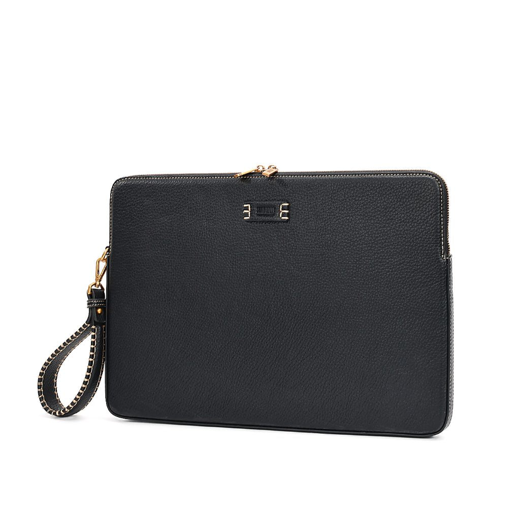 Porta Notebook Santa Lolla Preto Zíper Alça Removível