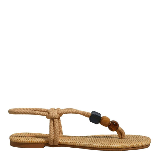 Rasteira Palha Esferas Degalls 