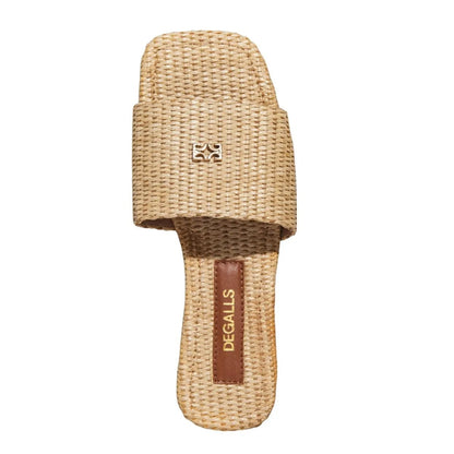 Rasteira Palha Tramada Degalls