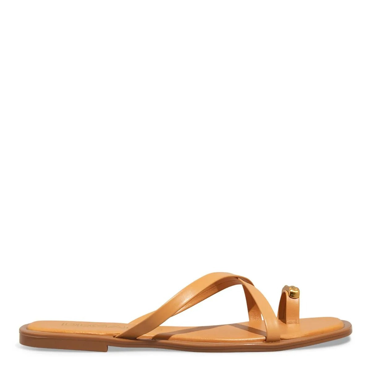 Rasteirinha Caramelo Couro Degalls