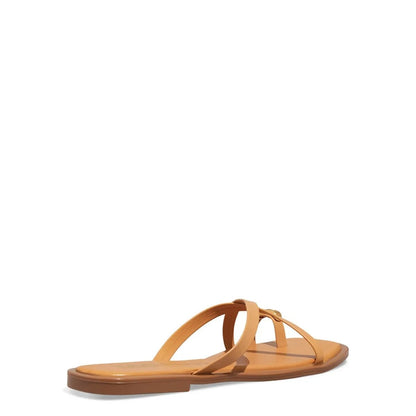 Rasteirinha Caramelo Couro Degalls