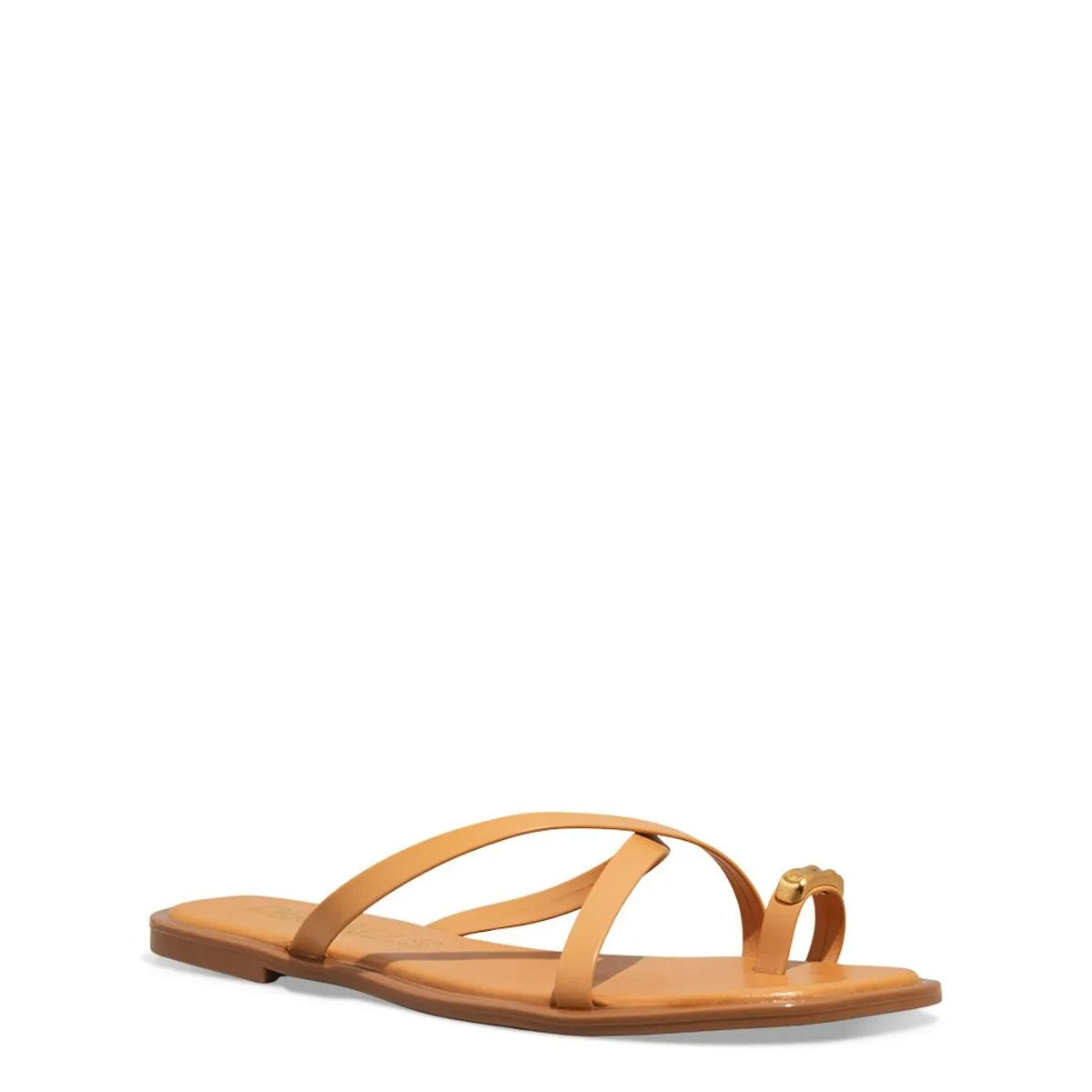 Rasteirinha Caramelo Couro Degalls