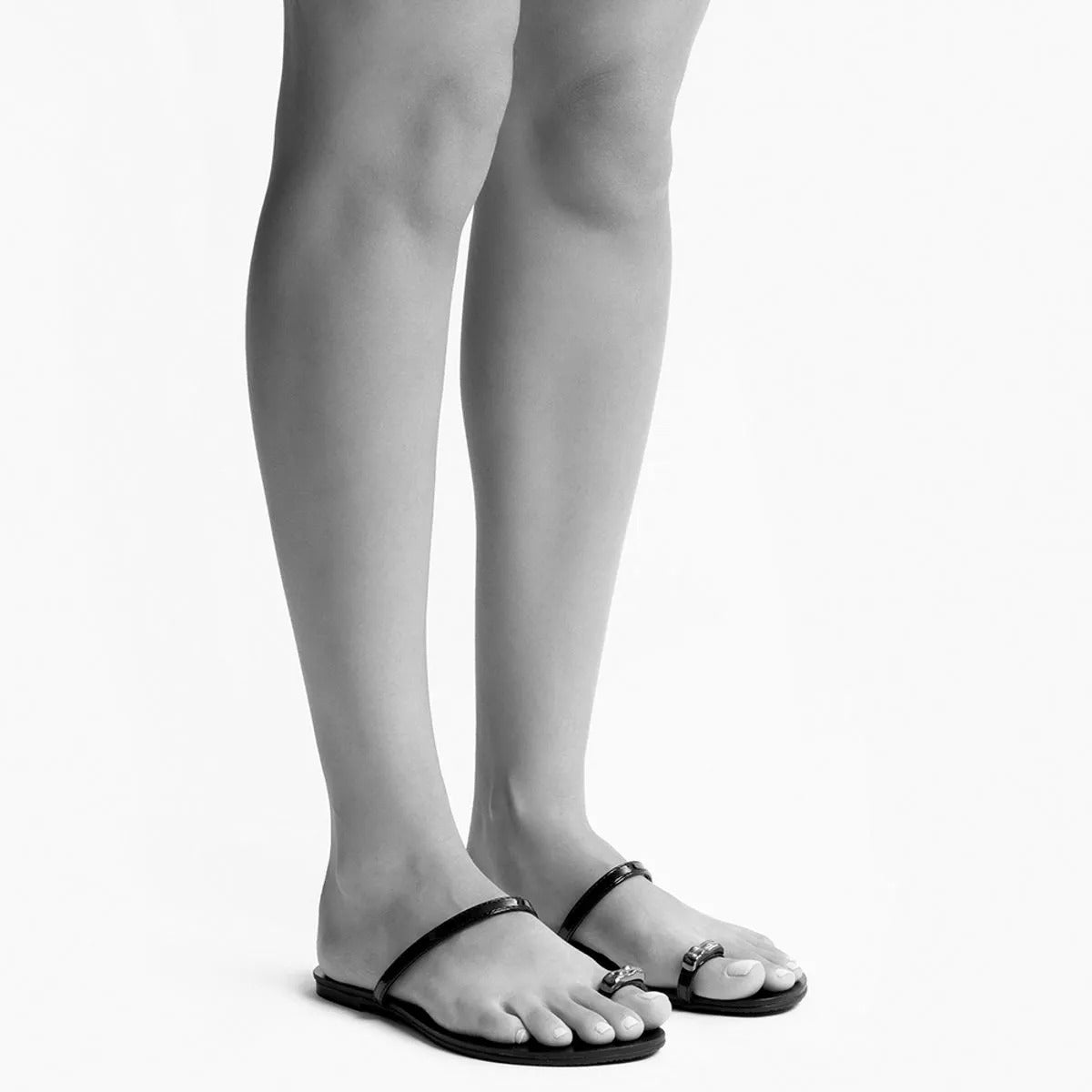 Rasteirinha De Dedo Degalls Dourada Metalizada