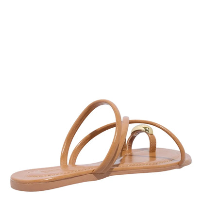 Rasteirinha De Dedo Santa Lolla Caramelo