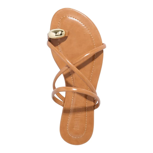 Rasteirinha De Dedo Santa Lolla Caramelo