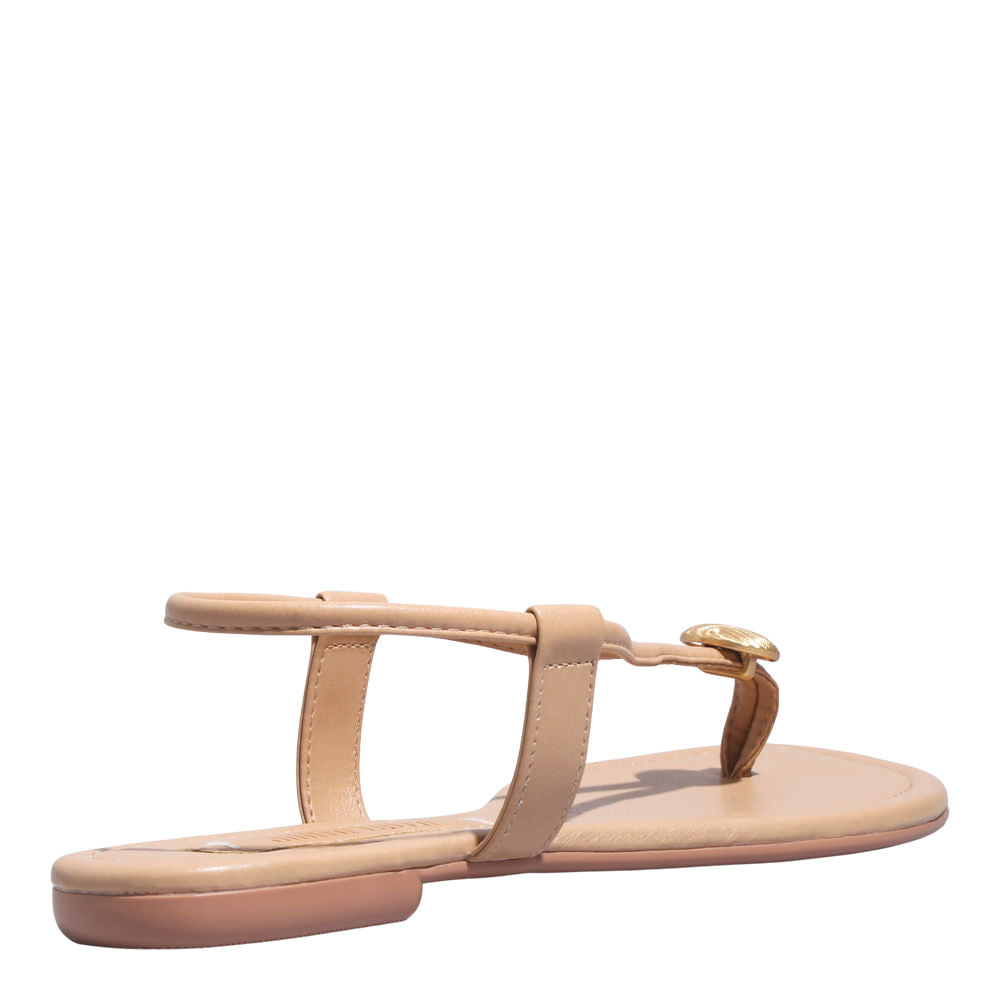 Rasteirinha Napa Bege Santa Lolla 