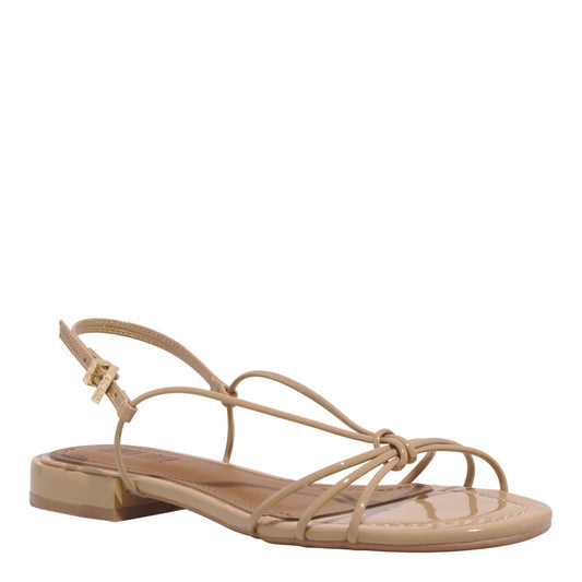 Rasteirinha Santa Lolla Nude Nó Slingback