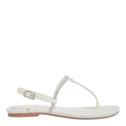 Rasteirinha Santa Lolla Off White Brilho