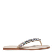 Rasteirinha Santa Lolla Off White Pedraria 