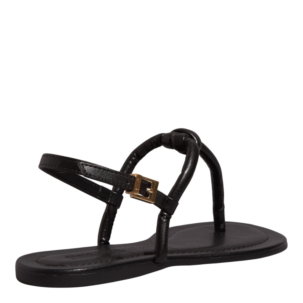 Rasteirinha Santa Lolla Preto Nó 