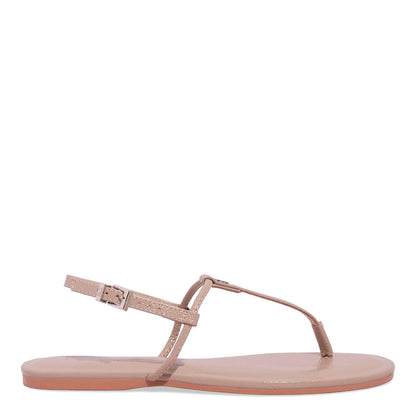 Rasteirinha Santa Lolla Taupe Verniz T-Strap