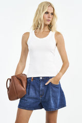 Regata Colcci Off White Canelada Decote Redondo