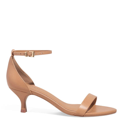 Sandália Santa Lolla Caramelo Salto Fino Médio