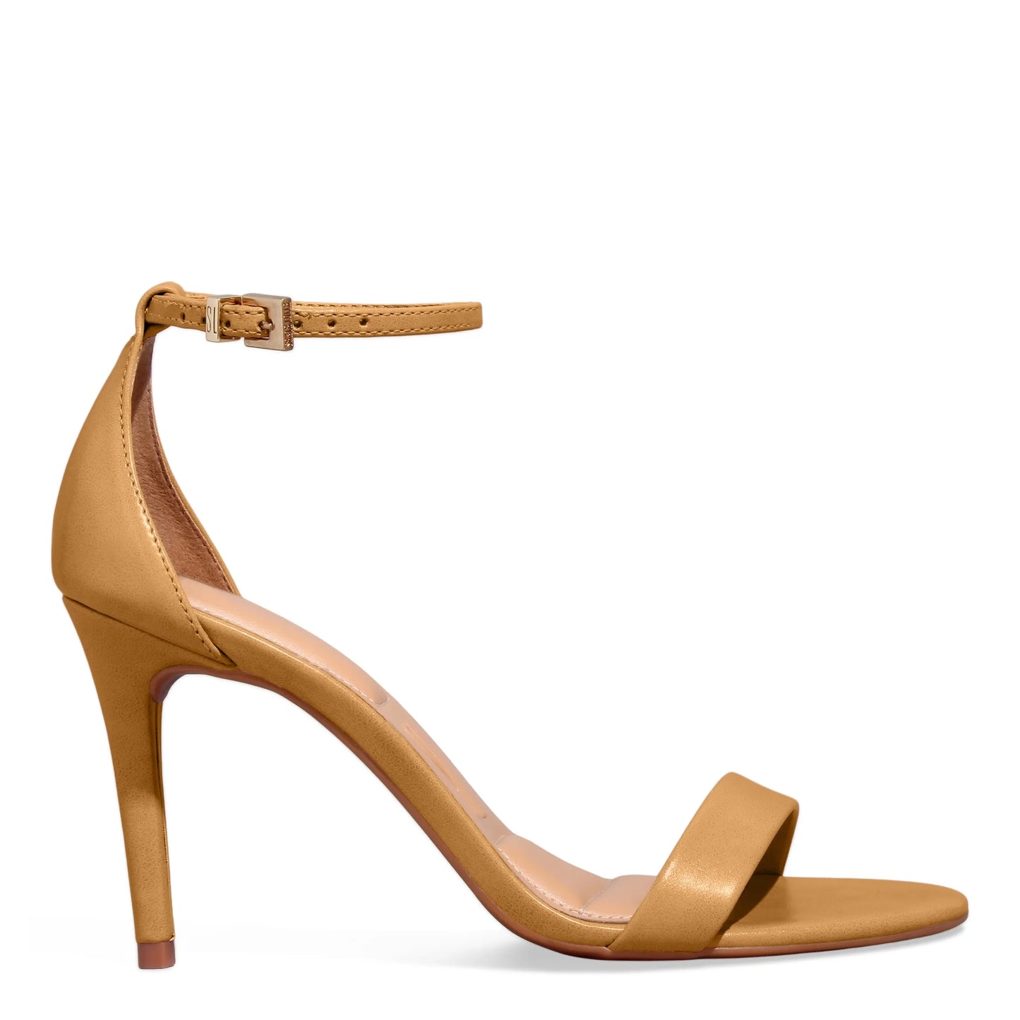 Sandália Santa Lolla Caramelo Verniz Salto Fino
