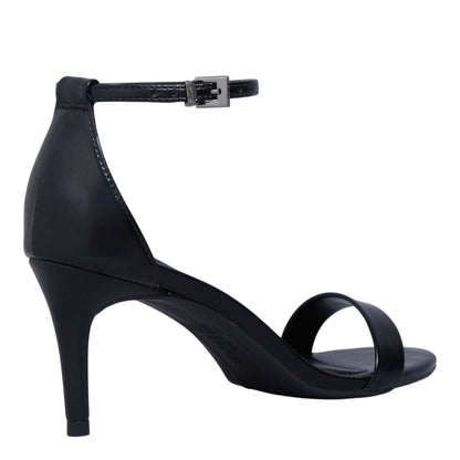 Sandália Santa Lolla Preta Salto Fino