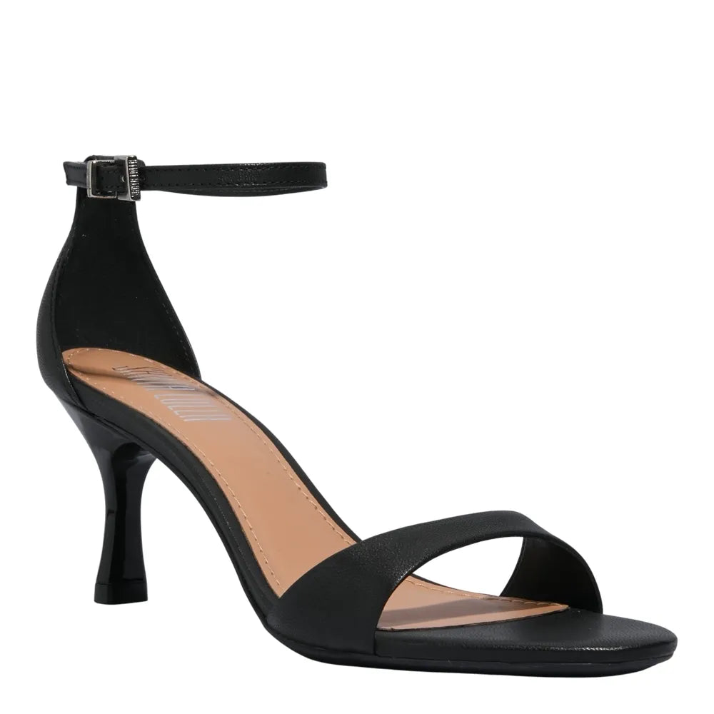 Sandália Santa Lolla Preta Salto Fino