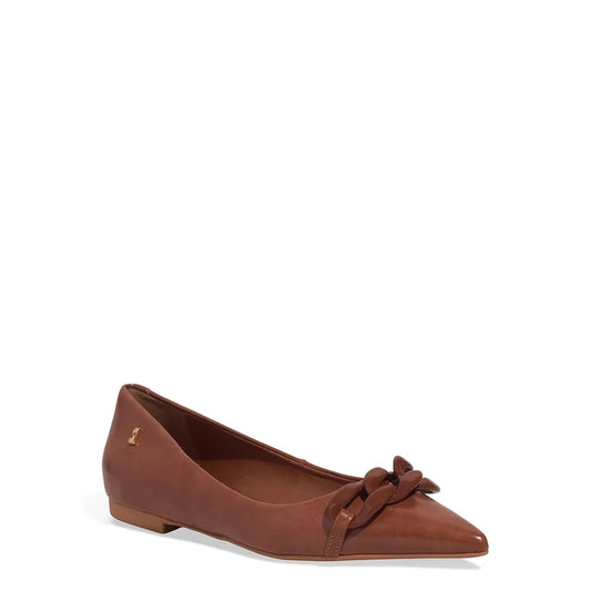 Sapatilha Santa Lolla Caramelo Corrente Brilhosa