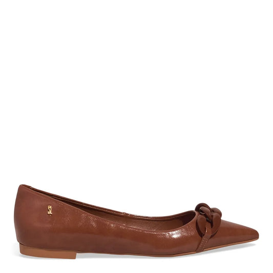 Sapatilha Santa Lolla Caramelo Corrente Brilhosa