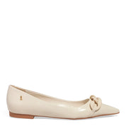Sapatilha Santa Lolla Off White Bico Fino Elo