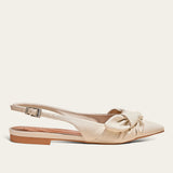 Sapatilha Santa Lolla Off White Slingback Nó