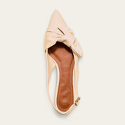 Sapatilha Santa Lolla Off White Slingback Nó