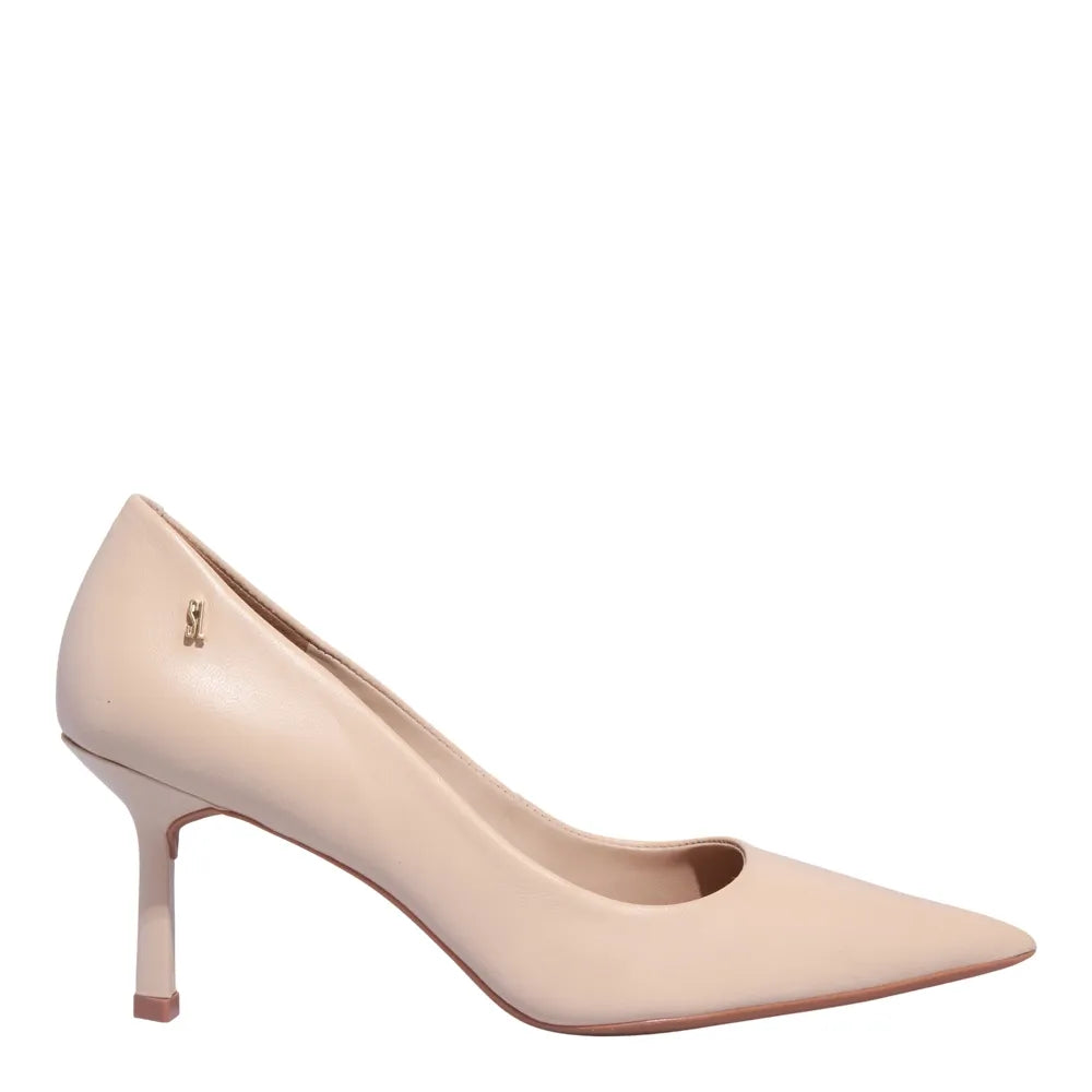 Scarpin Santa Lolla Bege Couro