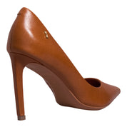 Scarpin Santa Lolla Caramelo Couro Salto Alto