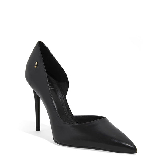 Scarpin Santa Lolla Preto Salto Alto Fino