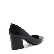 Scarpin Santa Lolla Preto Salto Bloco Baixo
