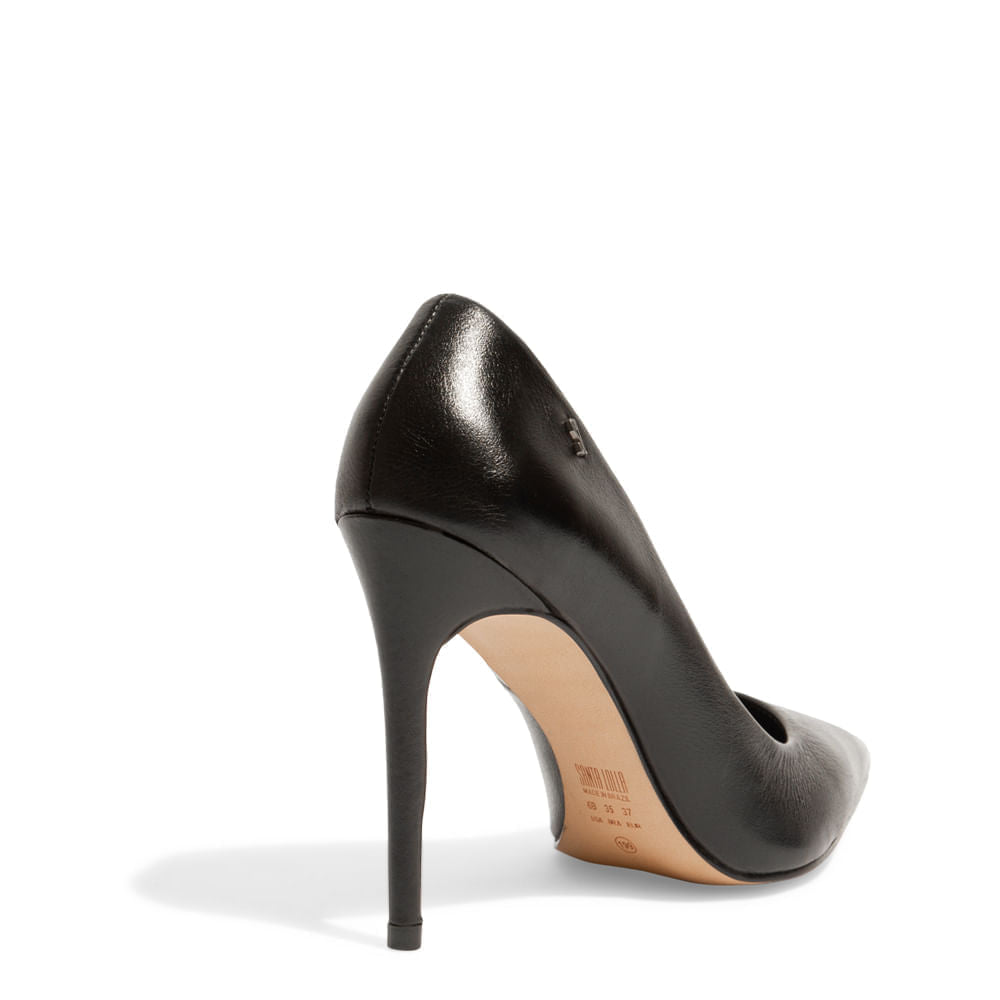 Scarpin Santa Lolla Preto Salto Fino SL