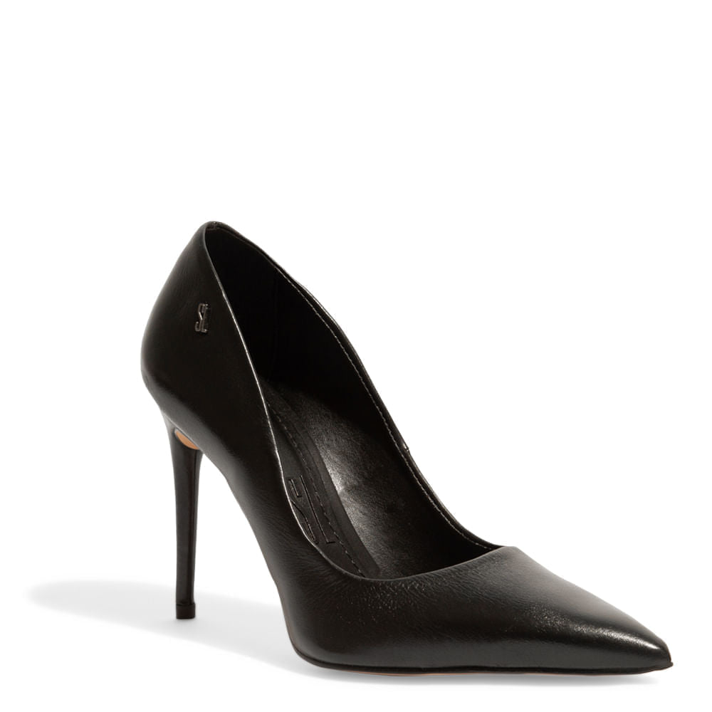 Scarpin Santa Lolla Preto Salto Fino SL
