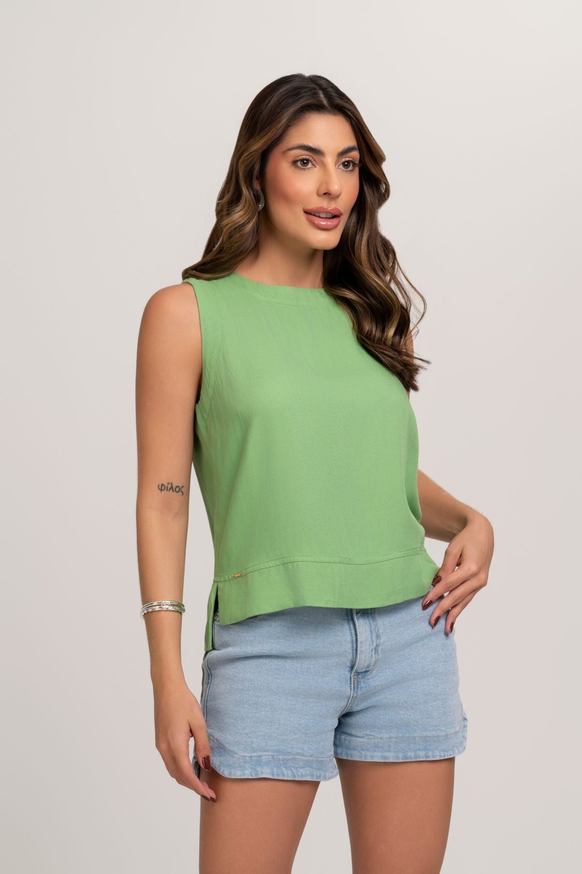 Short Mom Jeans Frysaide