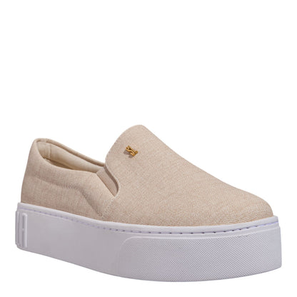 Slip On Bege Santa Lolla Sola Alta 