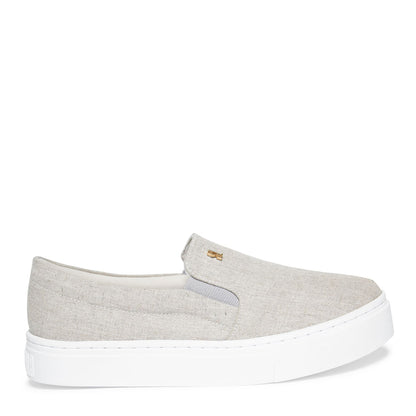 Slip On Santa Lolla Linho Sola Baixa