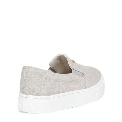 Slip On Santa Lolla Linho Sola Baixa