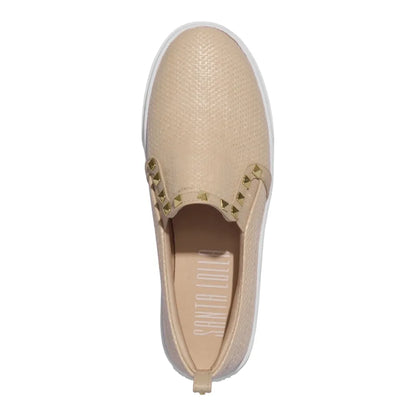 Slip On Santa Lolla Nude Tamado Spikes Sola Baixa