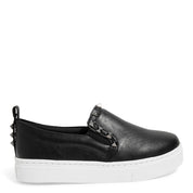 Slip On Santa Lolla Preto Spikes Sola Alta