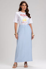 T-Shirt Frysaide Branca Estampa Bloom Limões