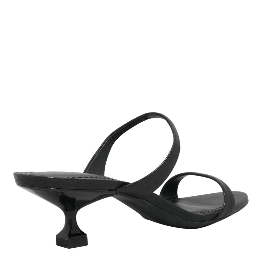 Tamanco Santa Lolla Preto Tiras Salto Baixo