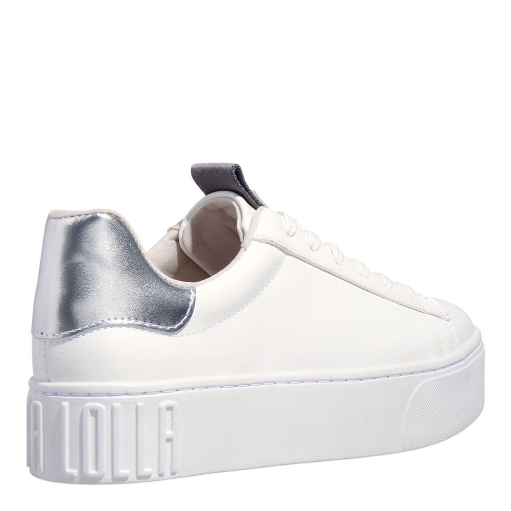 Tênis Branco Santa Lolla Lux Sola Alta 